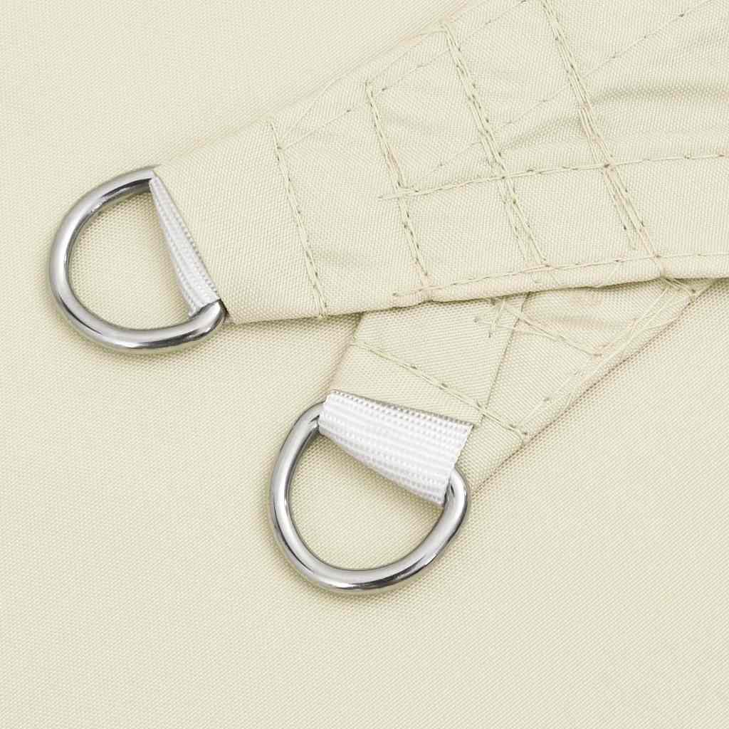 vidaXL Sunshade Sail Oxford Fabric Rectangular 4x6 m Cream