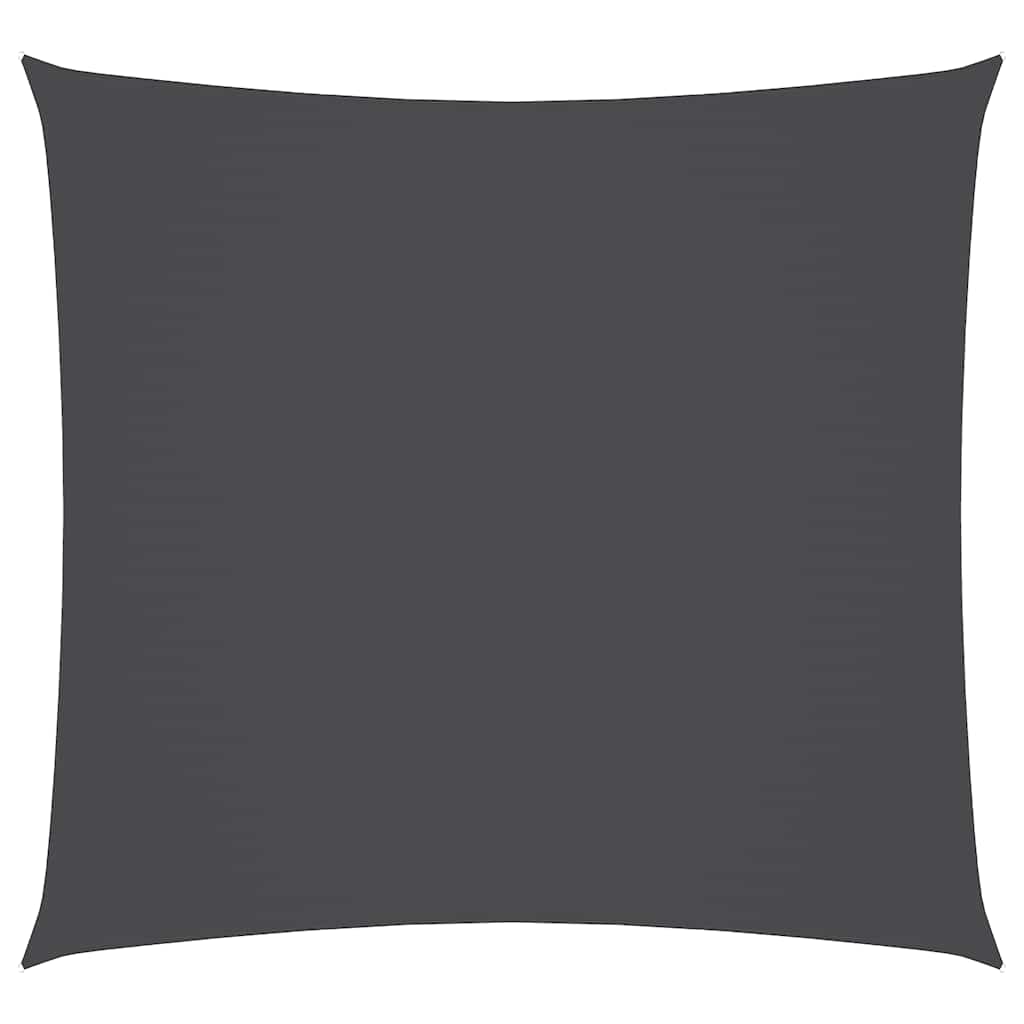 vidaXL Sunshade Sail Oxford Fabric Square 3,6x3,6 m Anthracite