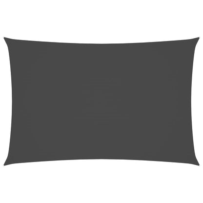 vidaXL Sunshade Sail Oxford Fabric Rectangular 2x4 m Anthracite
