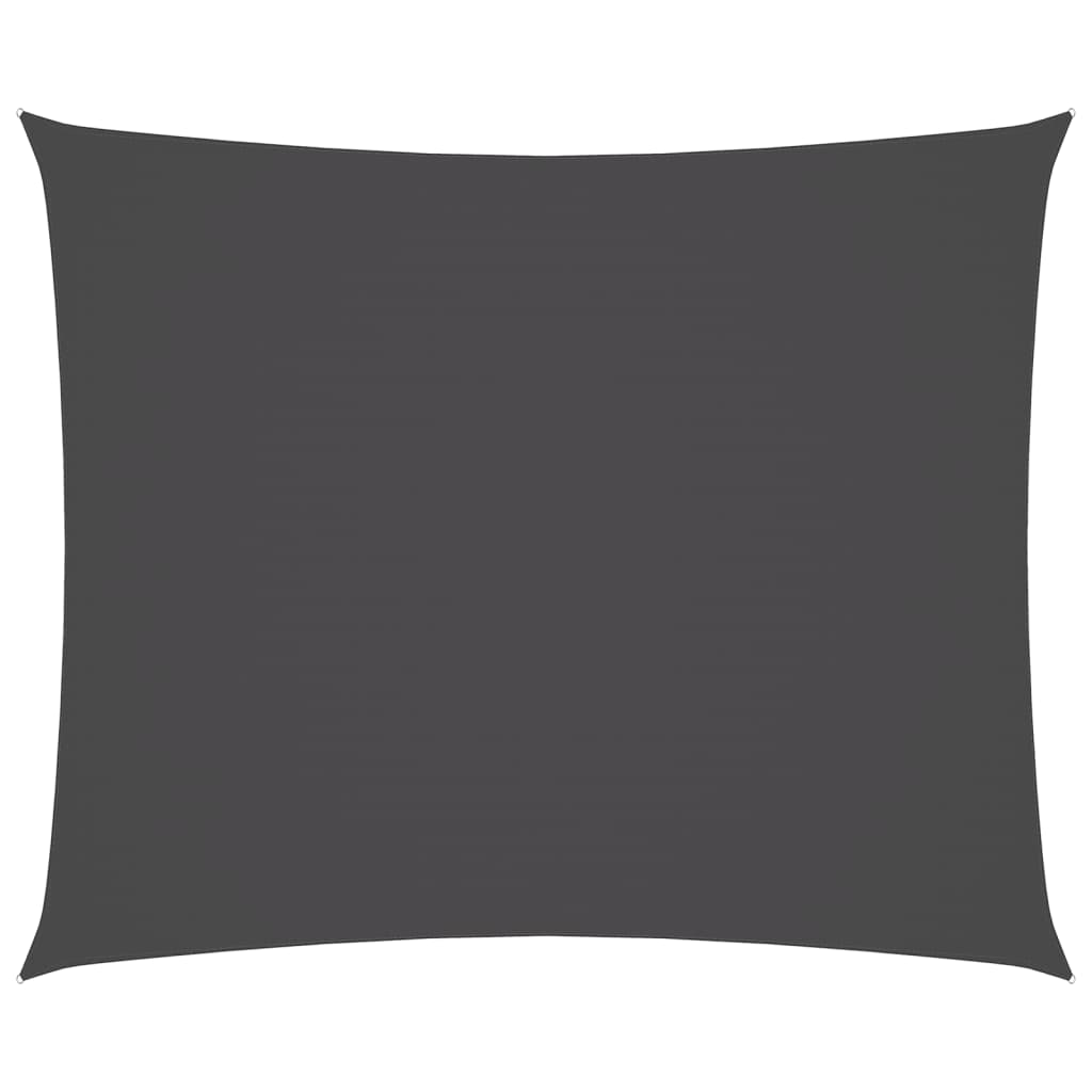 vidaXL Sunshade Sail Oxford Fabric Rectangular 4x6 m Anthracite