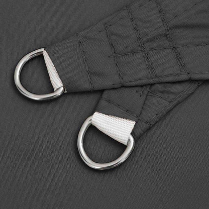 vidaXL Sunshade Sail Oxford Fabric Triangular 3,6x3,6x3,6 m Anthracite