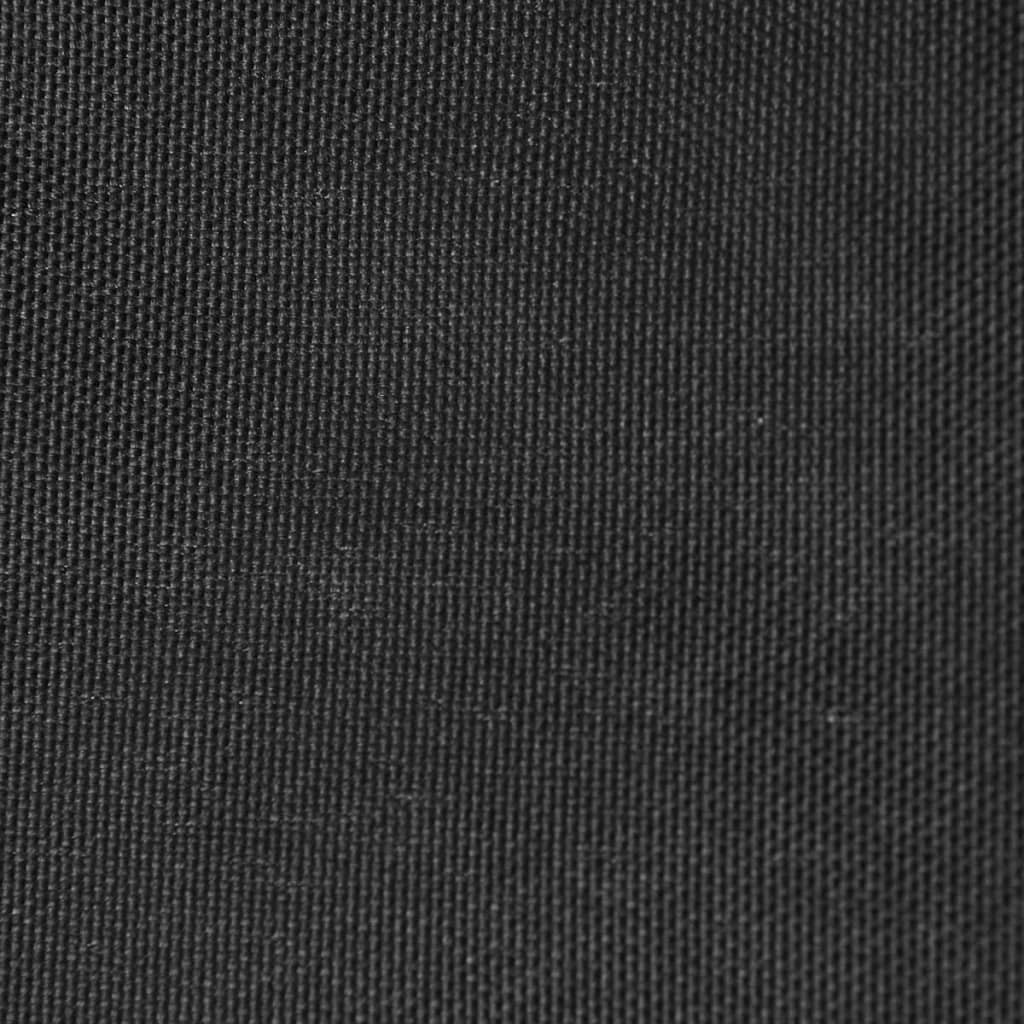 vidaXL Sunshade Sail Oxford Fabric Triangular 5x5x5 m Anthracite