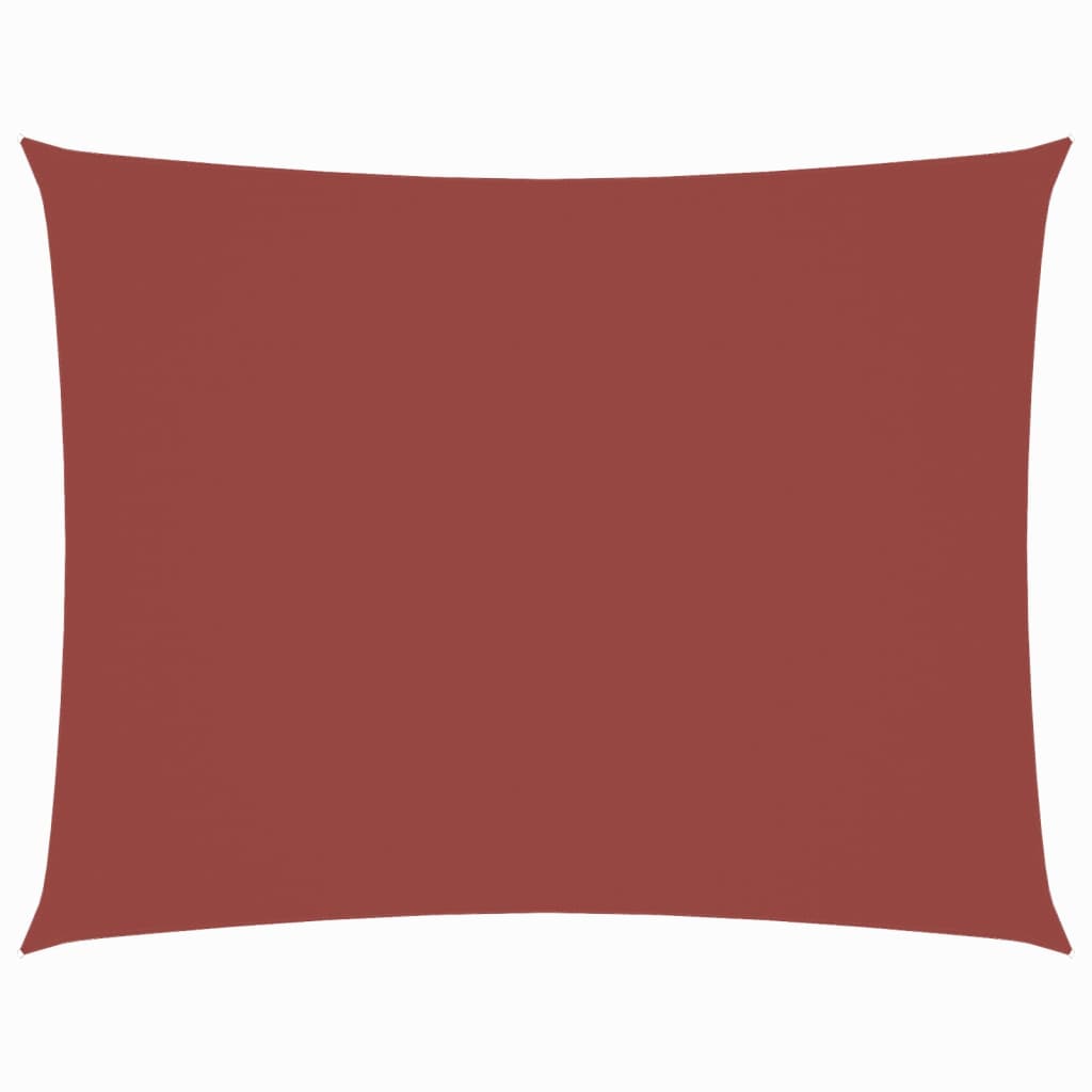 vidaXL Sunshade Sail Oxford Fabric Rectangular 2x4 m Terracotta