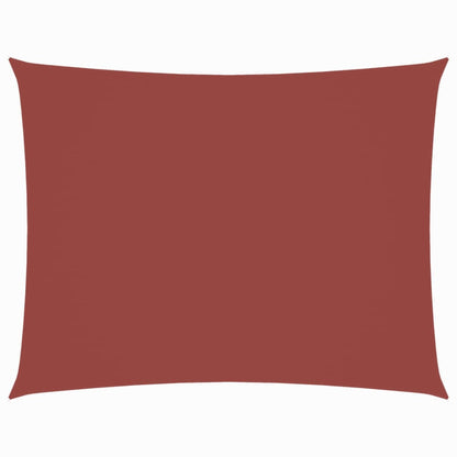 vidaXL Sunshade Sail Oxford Fabric Rectangular 2x4 m Terracotta