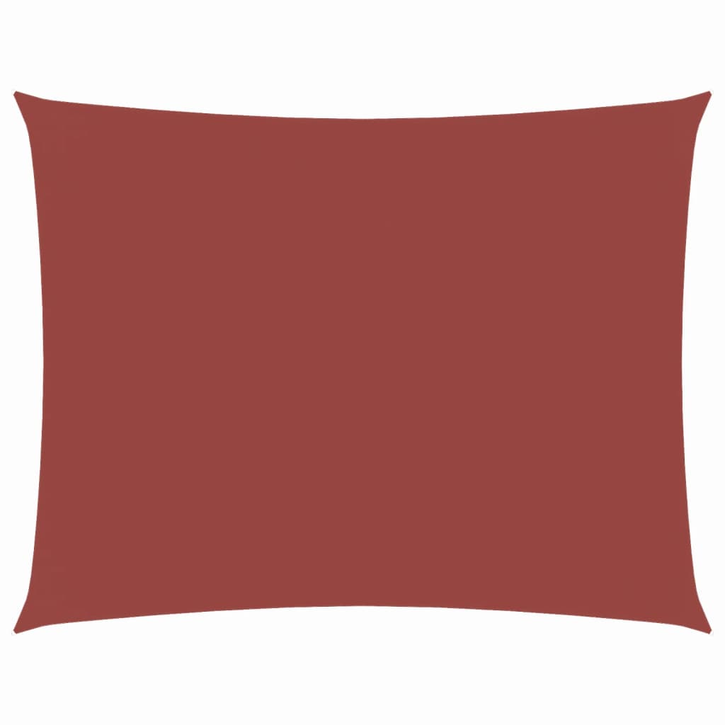 vidaXL Sunshade Sail Oxford Fabric Rectangular 4x6 m Terracotta