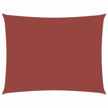 vidaXL Sunshade Sail Oxford Fabric Rectangular 4x6 m Terracotta