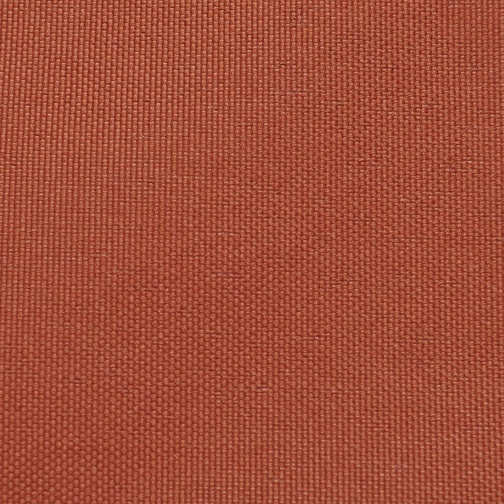 vidaXL Balcony Screen Oxford Fabric 75x600 cm Terracotta