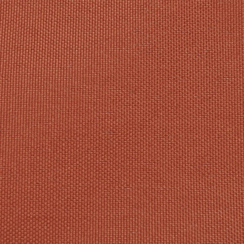 vidaXL Balcony Screen Oxford Fabric 90x600 cm Terracotta