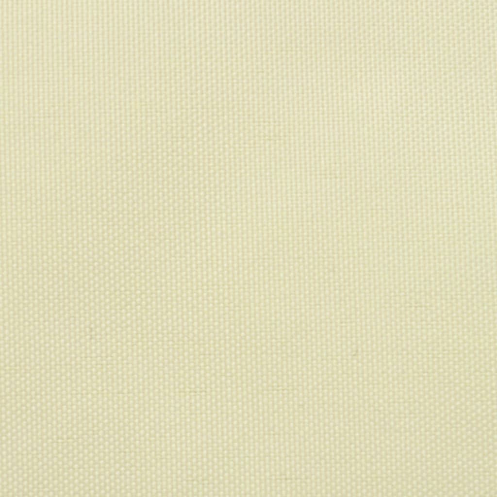 vidaXL Balcony Screen Oxford Fabric 75x600 cm Cream