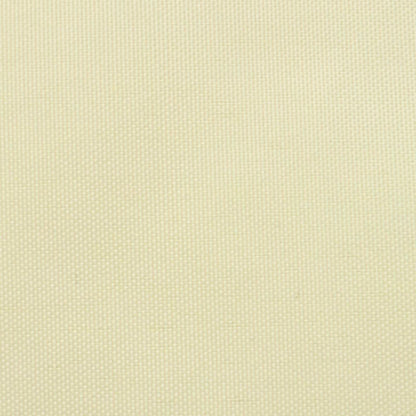 vidaXL Balcony Screen Oxford Fabric 75x600 cm Cream