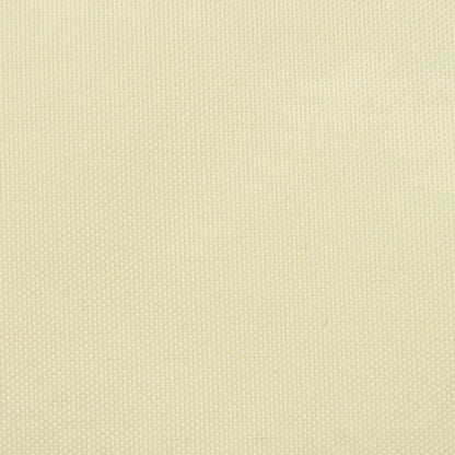 vidaXL Balcony Screen Oxford Fabric 90x400 cm Cream