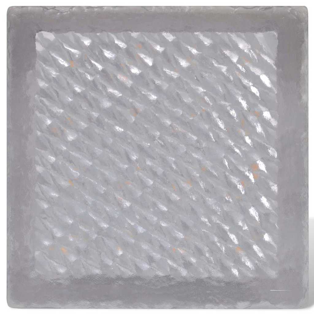 vidaXL LED Inground Lights 6 pcs 100x100x68 mm