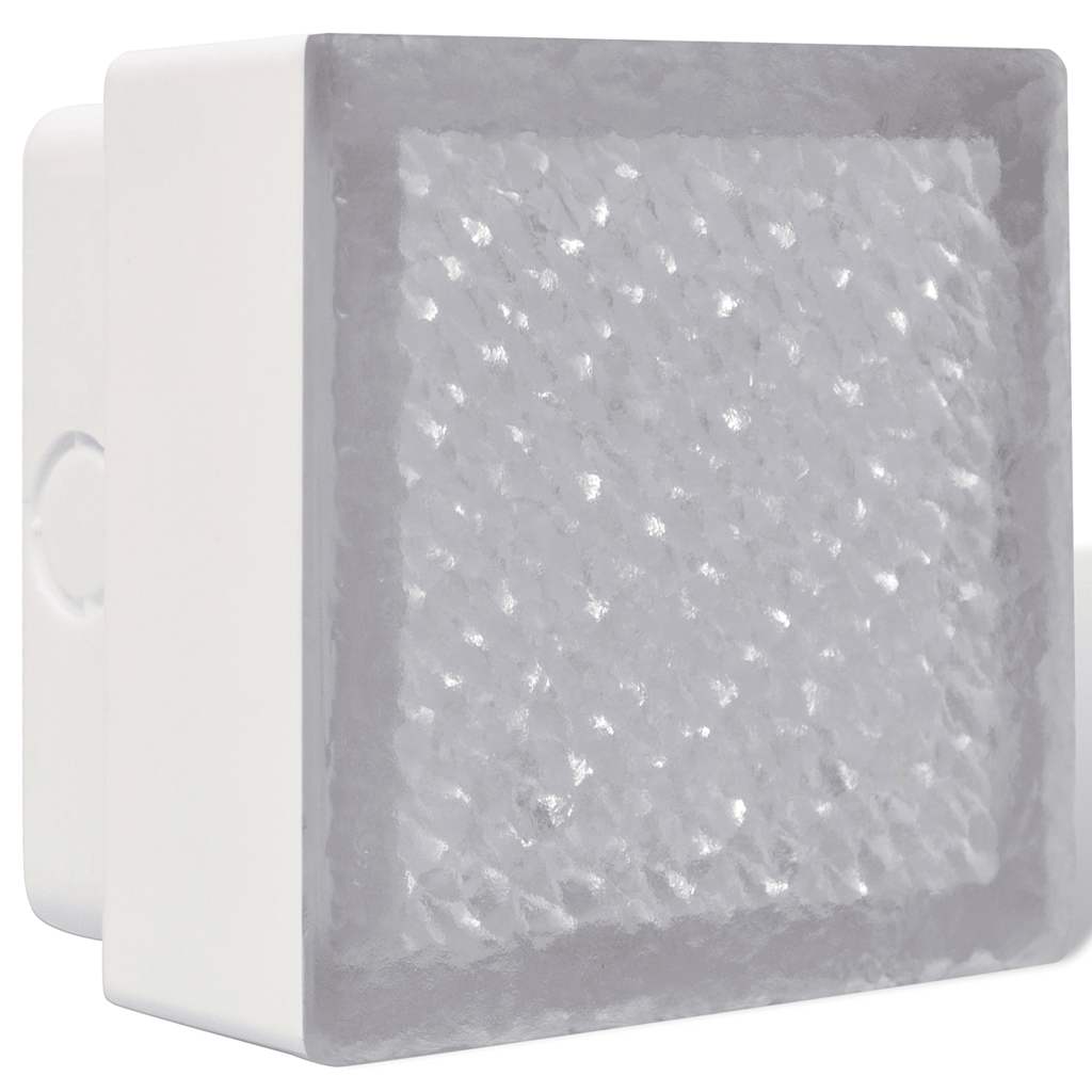 vidaXL LED Inground Lights 6 pcs 100x100x68 mm