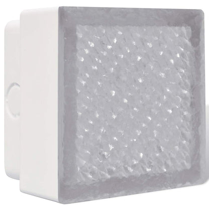 vidaXL LED Inground Lights 6 pcs 100x100x68 mm