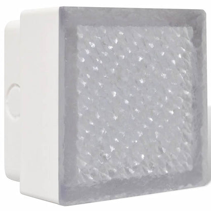 vidaXL LED Inground Lights 6 pcs 100x100x68 mm
