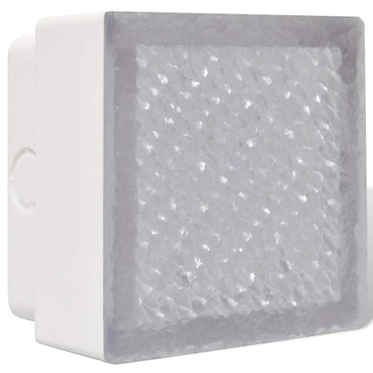 vidaXL LED Inground Lights 12 pcs 100x100x68 mm