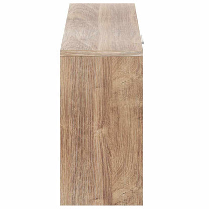 vidaXL Shoe Storage Bench Oak 80x24x45 cm