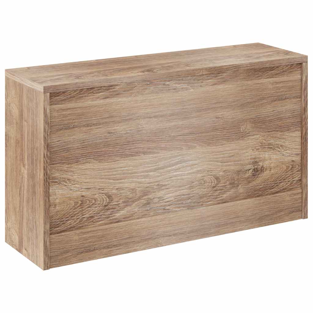 vidaXL Shoe Storage Bench Oak 80x24x45 cm