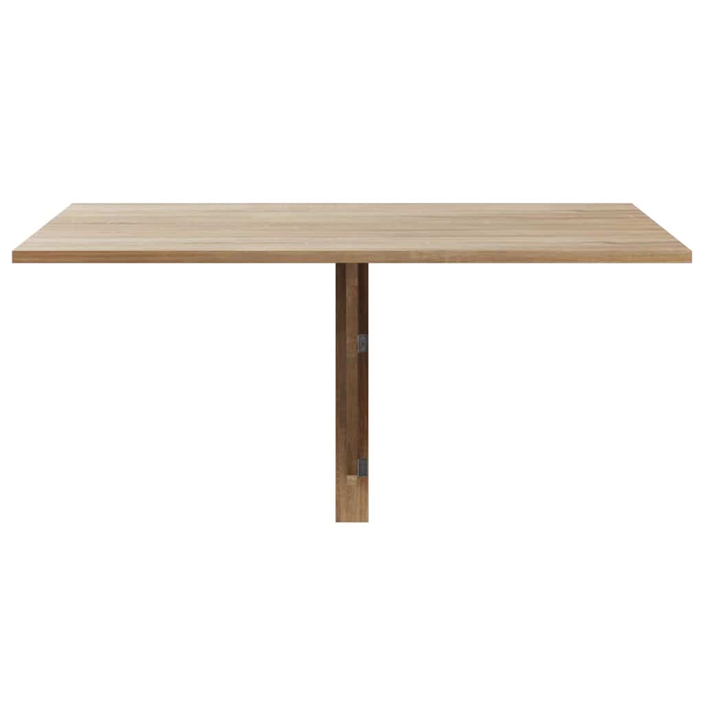 vidaXL Folding Wall Table Oak 100x60 cm
