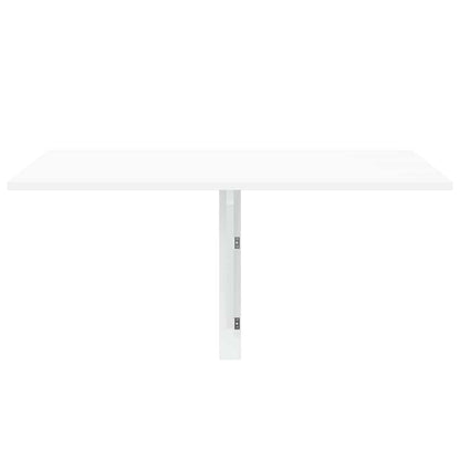 vidaXL Folding Wall Table White 100x60 cm