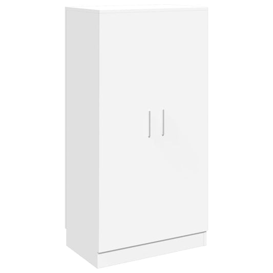 vidaXL Shoe Rack | White | Engineered Wood | Medium | Shoe Rack | Rectangular