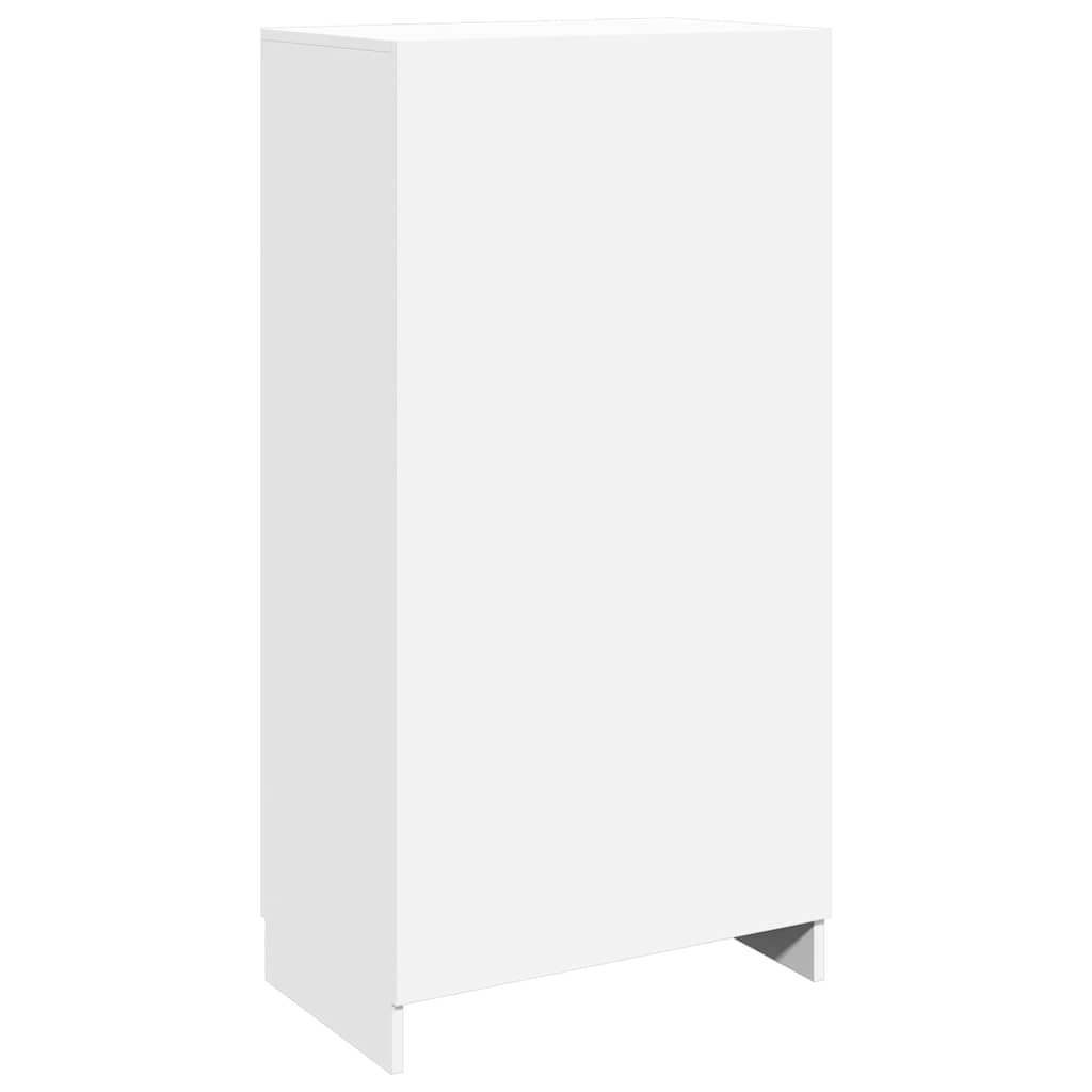 vidaXL Shoe Rack | White | Engineered Wood | Medium | Shoe Rack | Rectangular