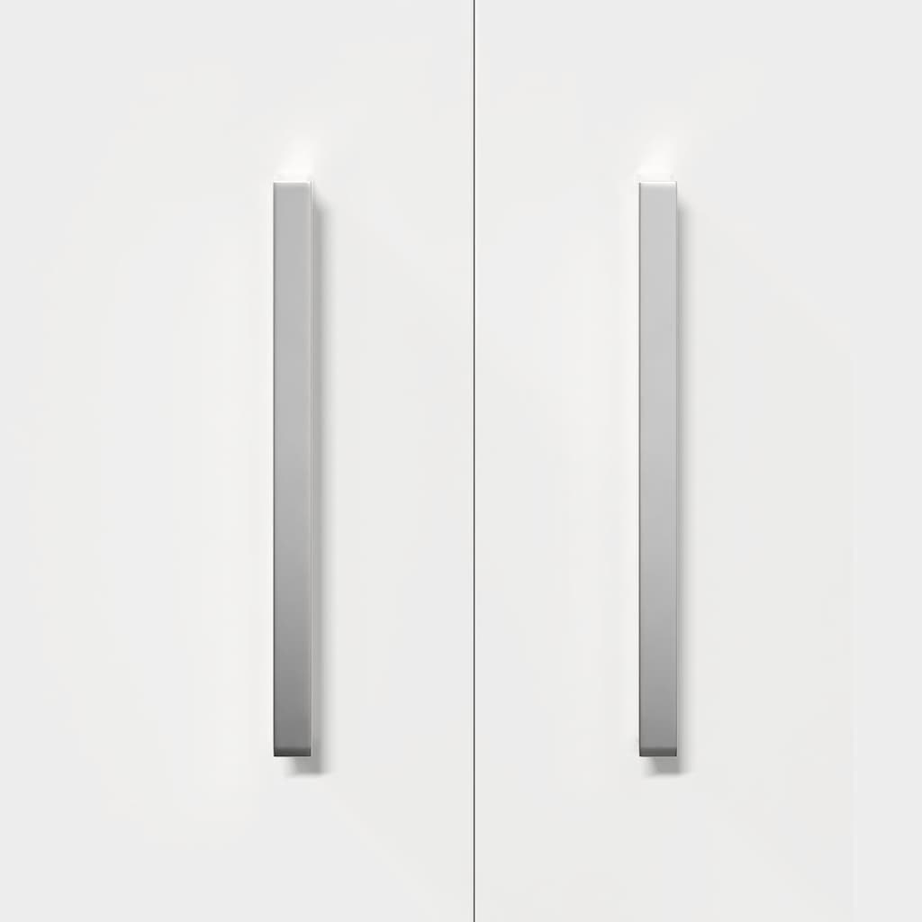 vidaXL Shoe Cabinet 7 Shelves White