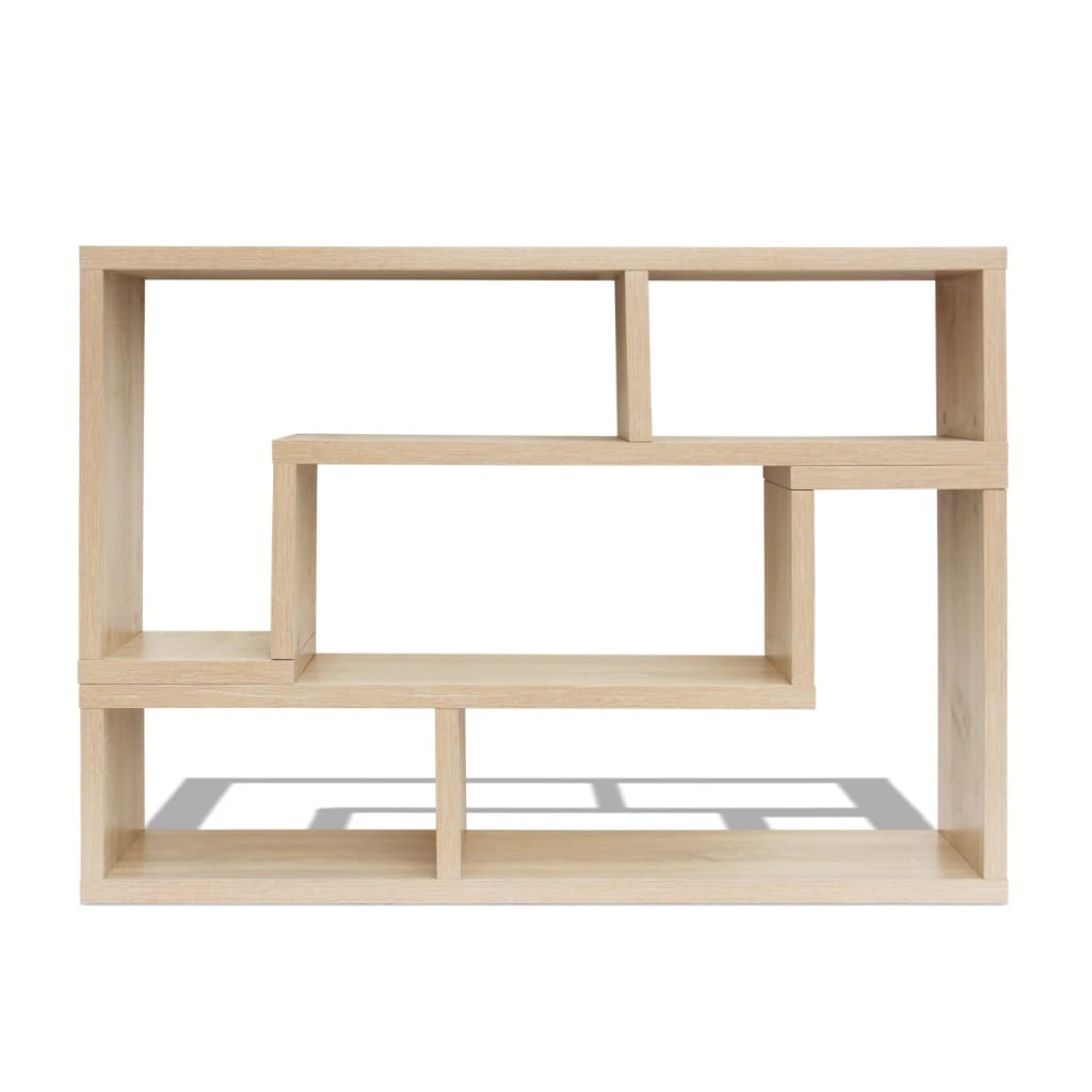243065 vidaXL TV Cabinet Double L-Shaped Oak