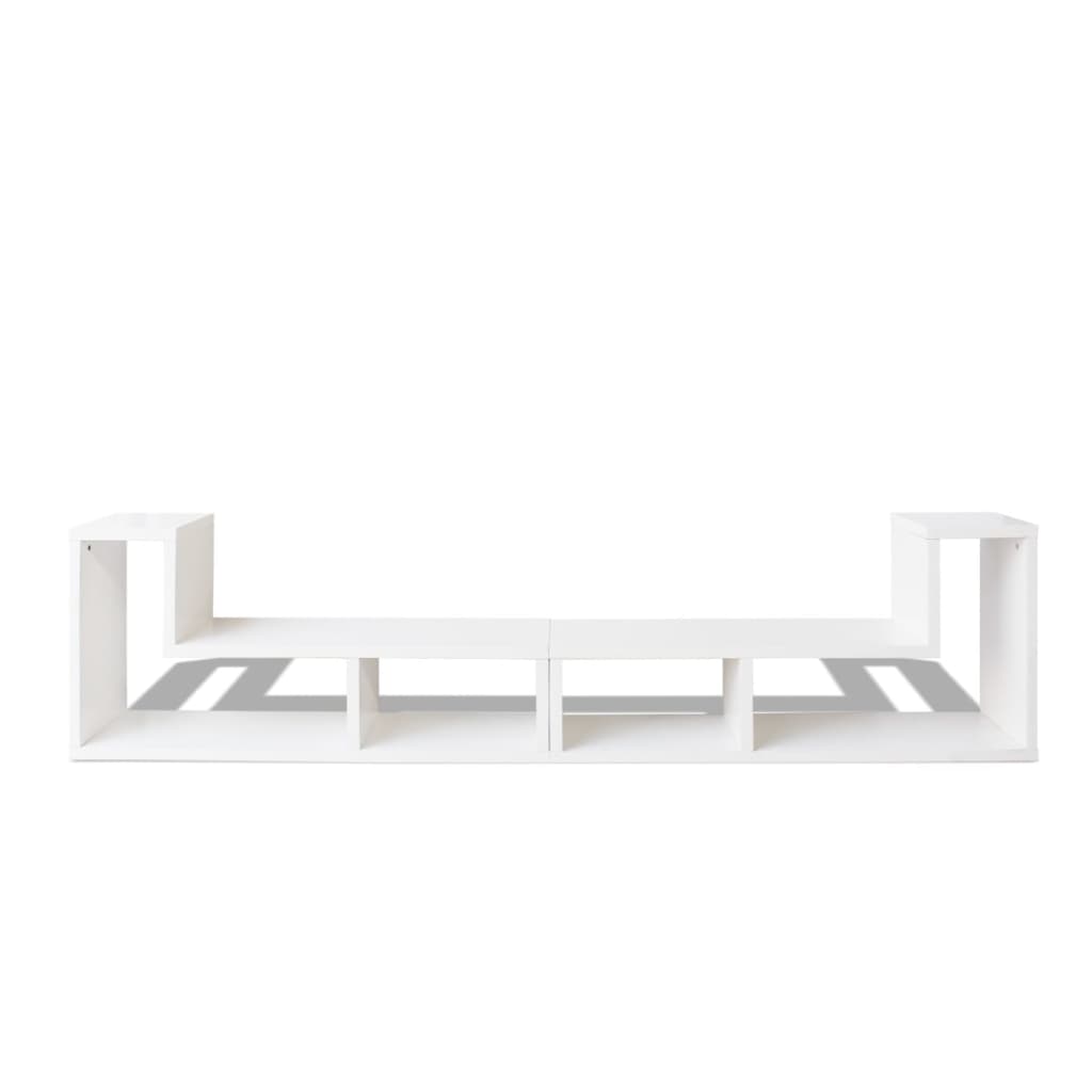 vidaXL TV Cabinet Double L-Shaped White