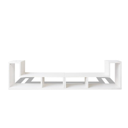 vidaXL TV Cabinet Double L-Shaped White