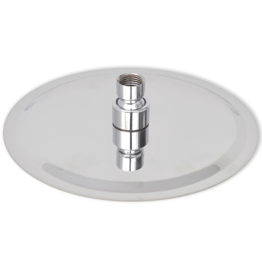 vidaXL Rain Shower Head Stainless Steel 20 cm Round