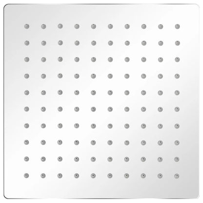 vidaXL Rain Shower Head Stainless Steel 20x20 cm Square