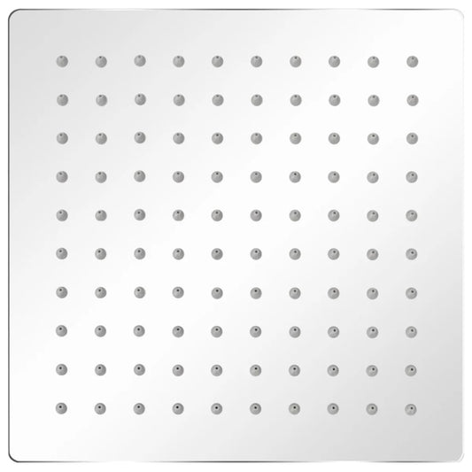 vidaXL Rain Shower Head Stainless Steel 20x20 cm Square