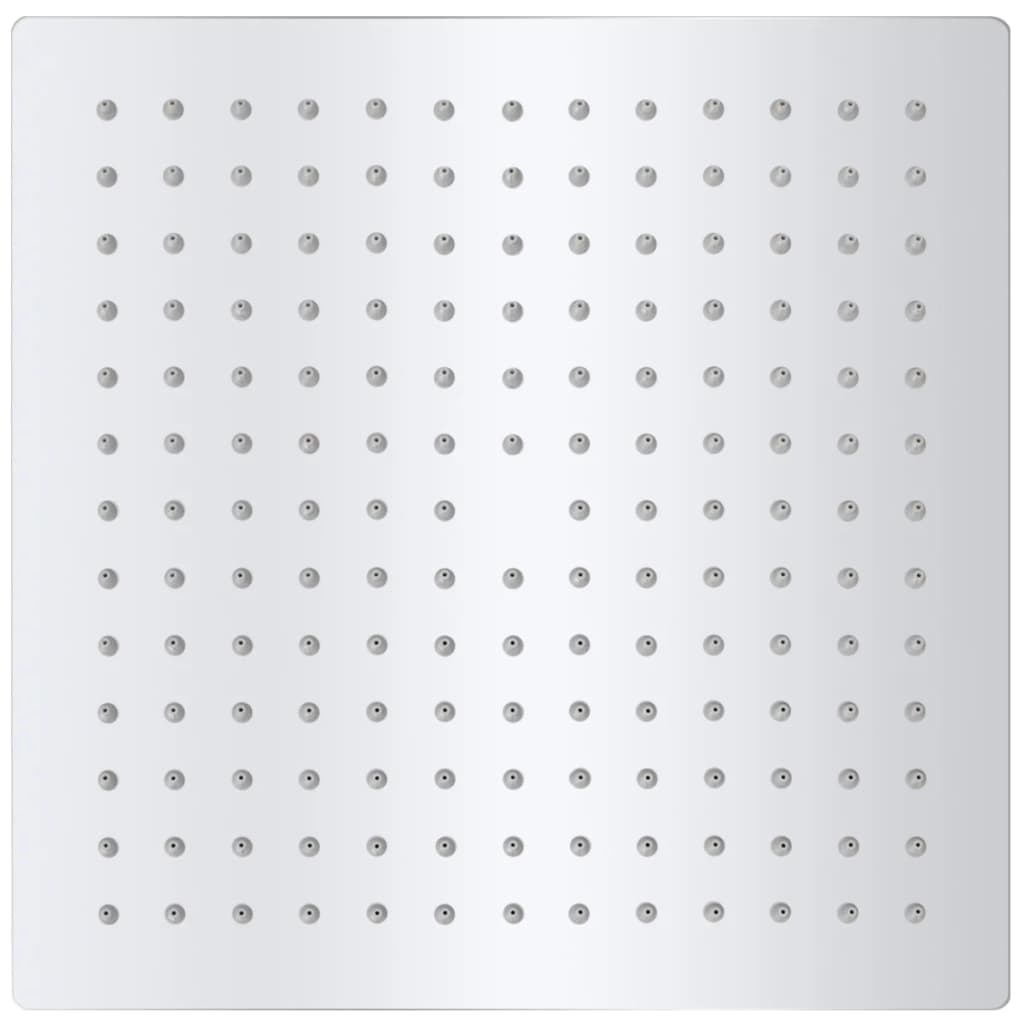 vidaXL Rain Shower Head Stainless Steel 25x25 cm Square