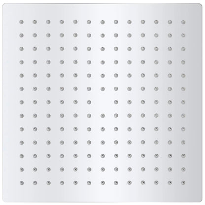 vidaXL Rain Shower Head Stainless Steel 25x25 cm Square