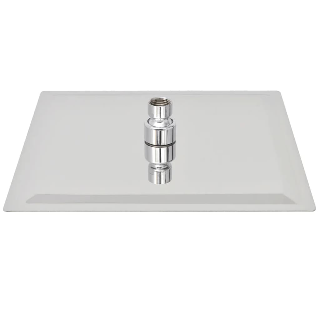 vidaXL Rain Shower Head Stainless Steel 25x25 cm Square