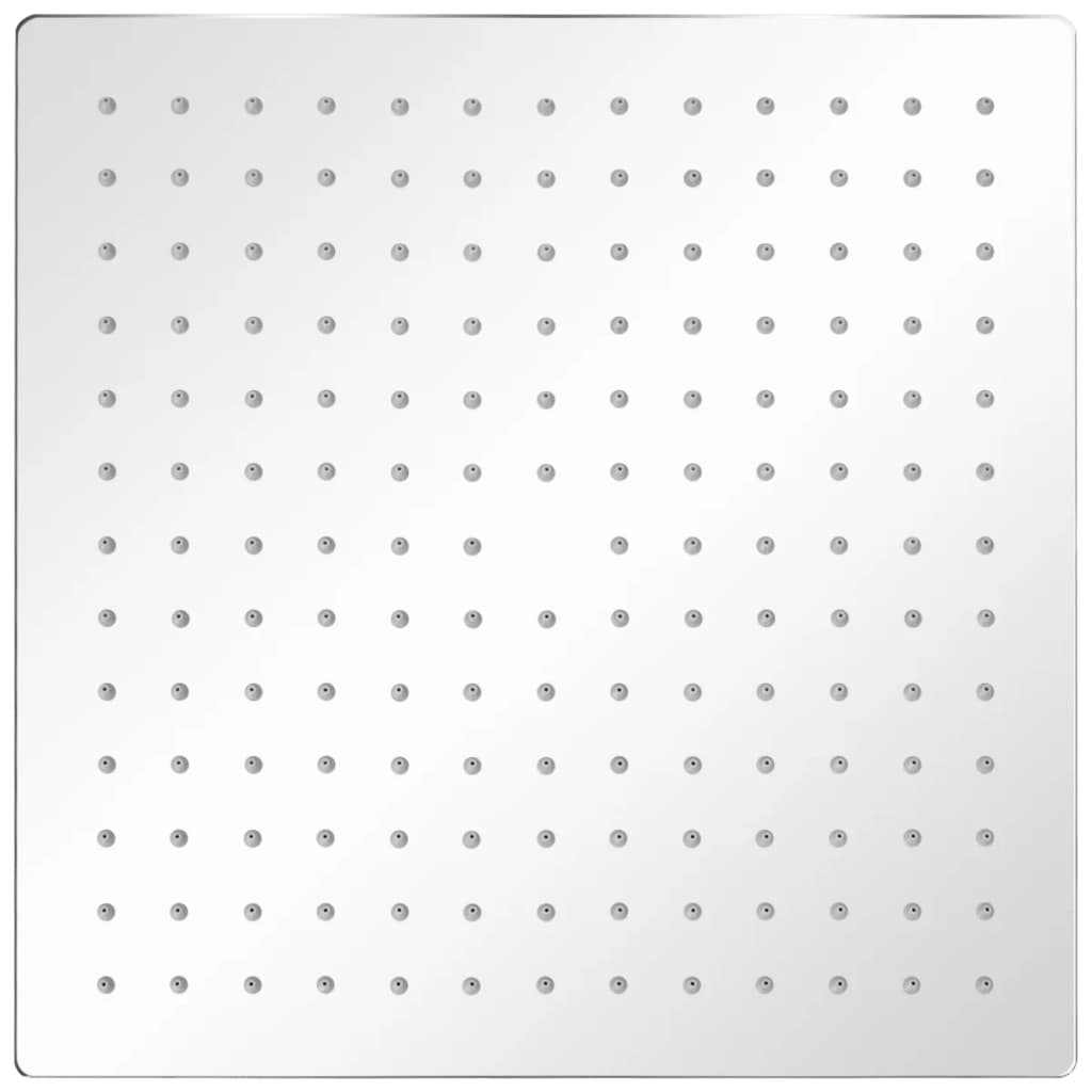 vidaXL Rain Shower Head Stainless Steel 30x30 cm Square