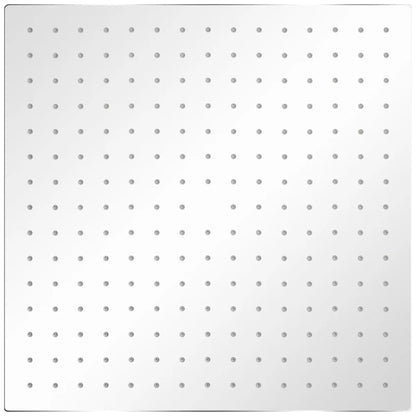 vidaXL Rain Shower Head Stainless Steel 40x40 cm Square