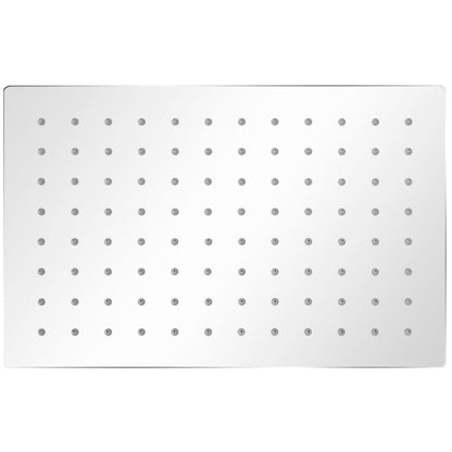 vidaXL Rain Shower Head Stainless Steel 20x30 cm Rectangular