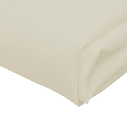 vidaXL Dinner Napkins 10 pcs Cream 50x50 cm