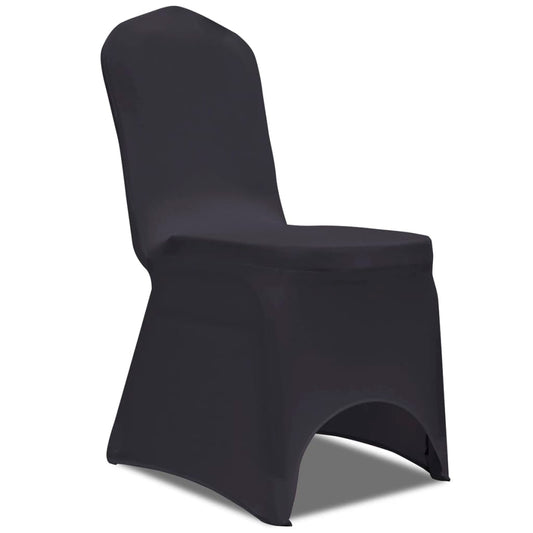 vidaXL Stretch Chair Cover 4 pcs Anthracite