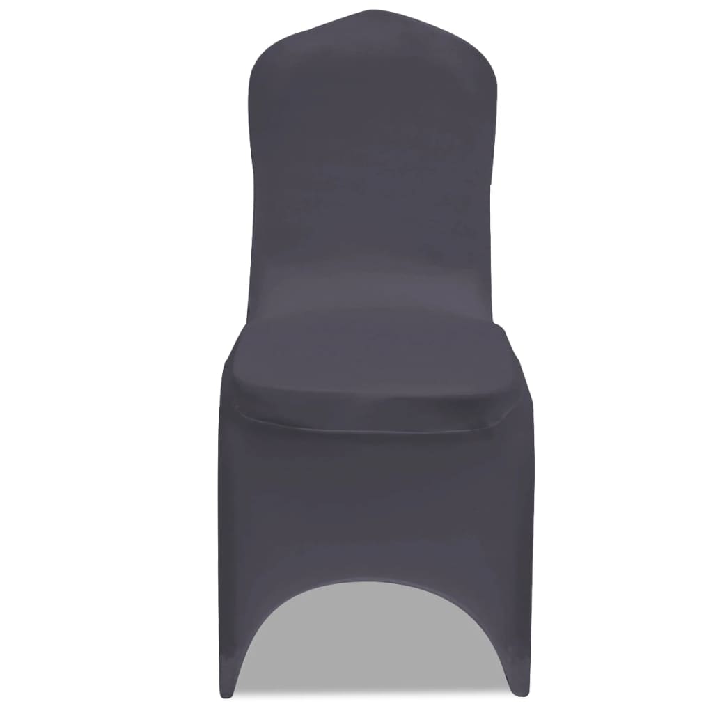 vidaXL Stretch Chair Cover 4 pcs Anthracite