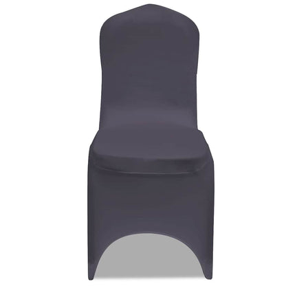 131415 vidaXL Stretch Chair Cover 4 pcs Anthracite
