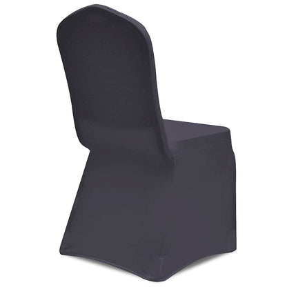 131415 vidaXL Stretch Chair Cover 4 pcs Anthracite