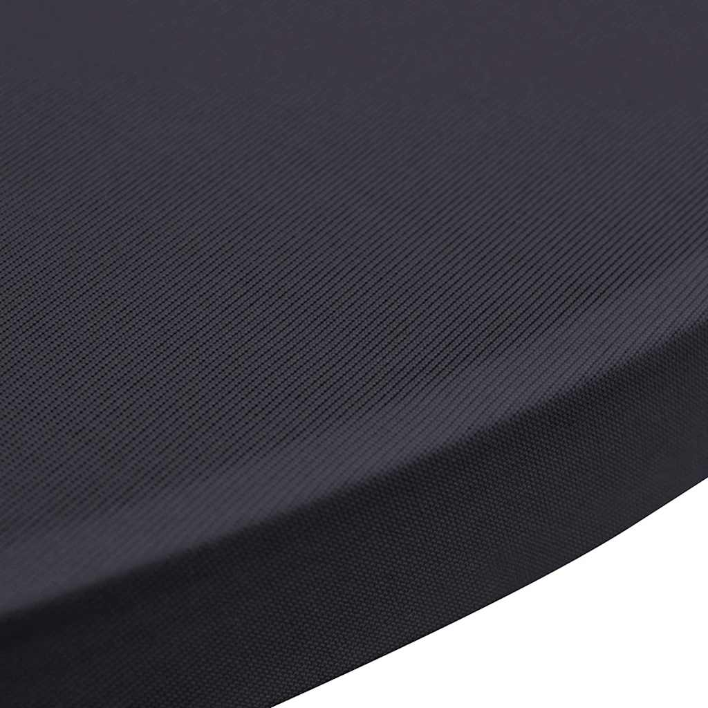 131428 vidaXL Stretch Table Cover 2 pcs 60 cm Anthracite