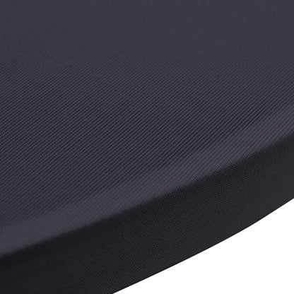 vidaXL Stretch Table Cover 2 pcs 70 cm Anthracite