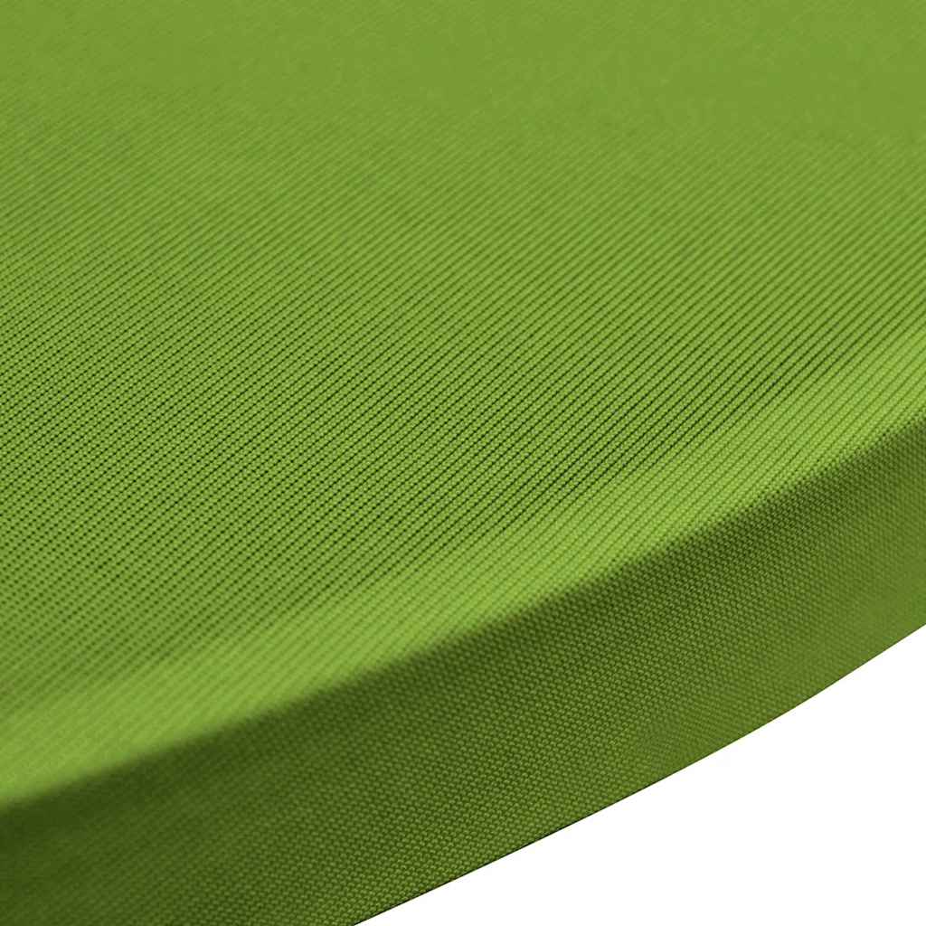 131431 vidaXL Stretch Table Cover 2 pcs 60 cm Green