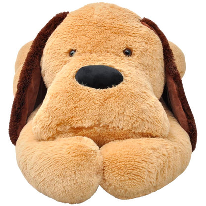 vidaXL Dog Cuddly Toy Plush Brown 120 cm