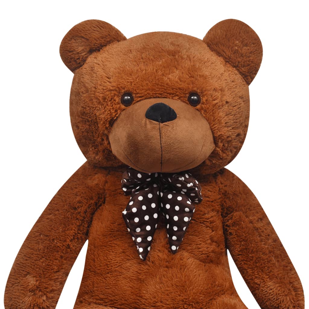vidaXL Teddy Bear Cuddly Toy Plush Brown 170 cm