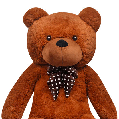 vidaXL Teddy Bear Cuddly Toy Plush Brown 170 cm